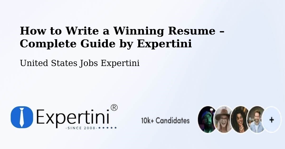 Resume Writing Guide for Job Seekers – Liberal - Liberal, United States Jobs Expertini