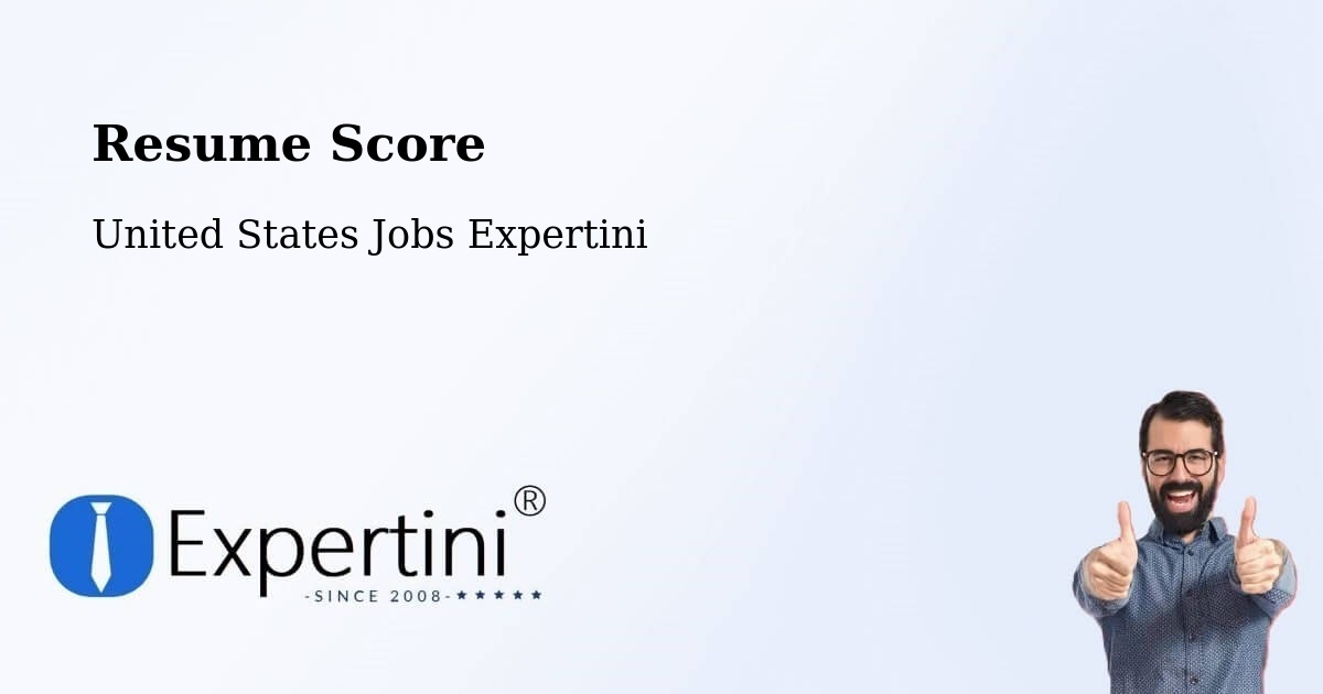 Resume Score & Job Description Match Tool – Liberal - United States Jobs Expertini